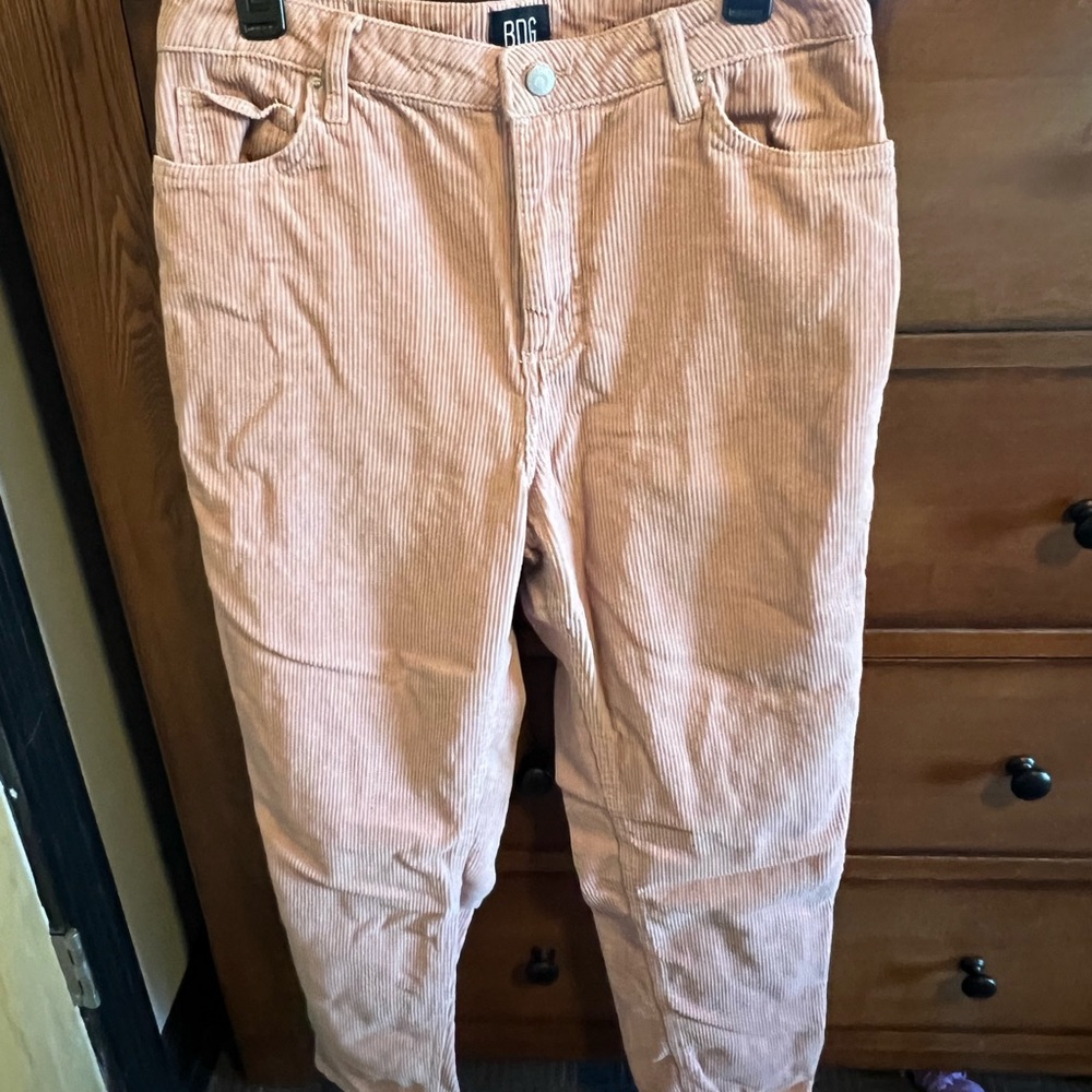 Urban Outfitter Light Pink Corduroys